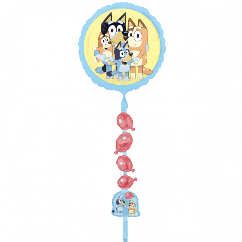 Balão Airwalker Bluey e Família
