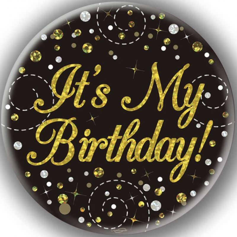 Crachá Its My Birthday 