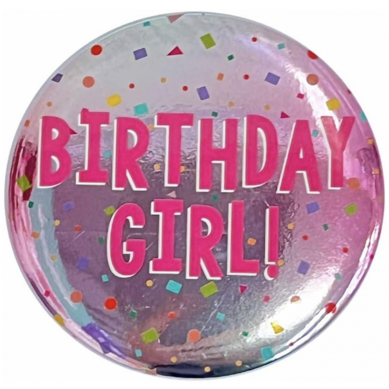 Crachá Birthday Girl