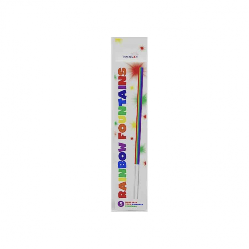 5 Sparklers Fumo Colorido