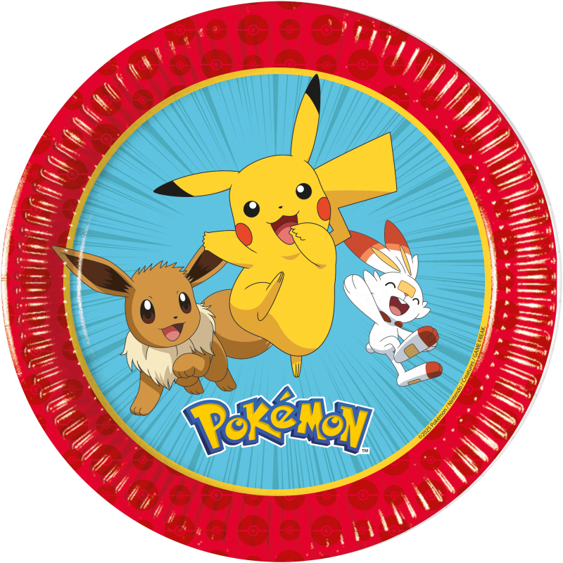 Pratos Pequenos Pokémon