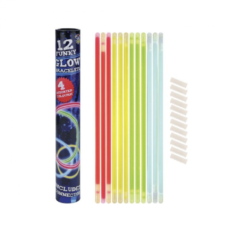 12 Pulseiras Brilha no Escuro