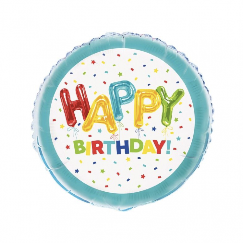 Balão Happy Birthday