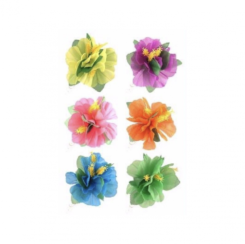 Clip com Flor para Cabelo