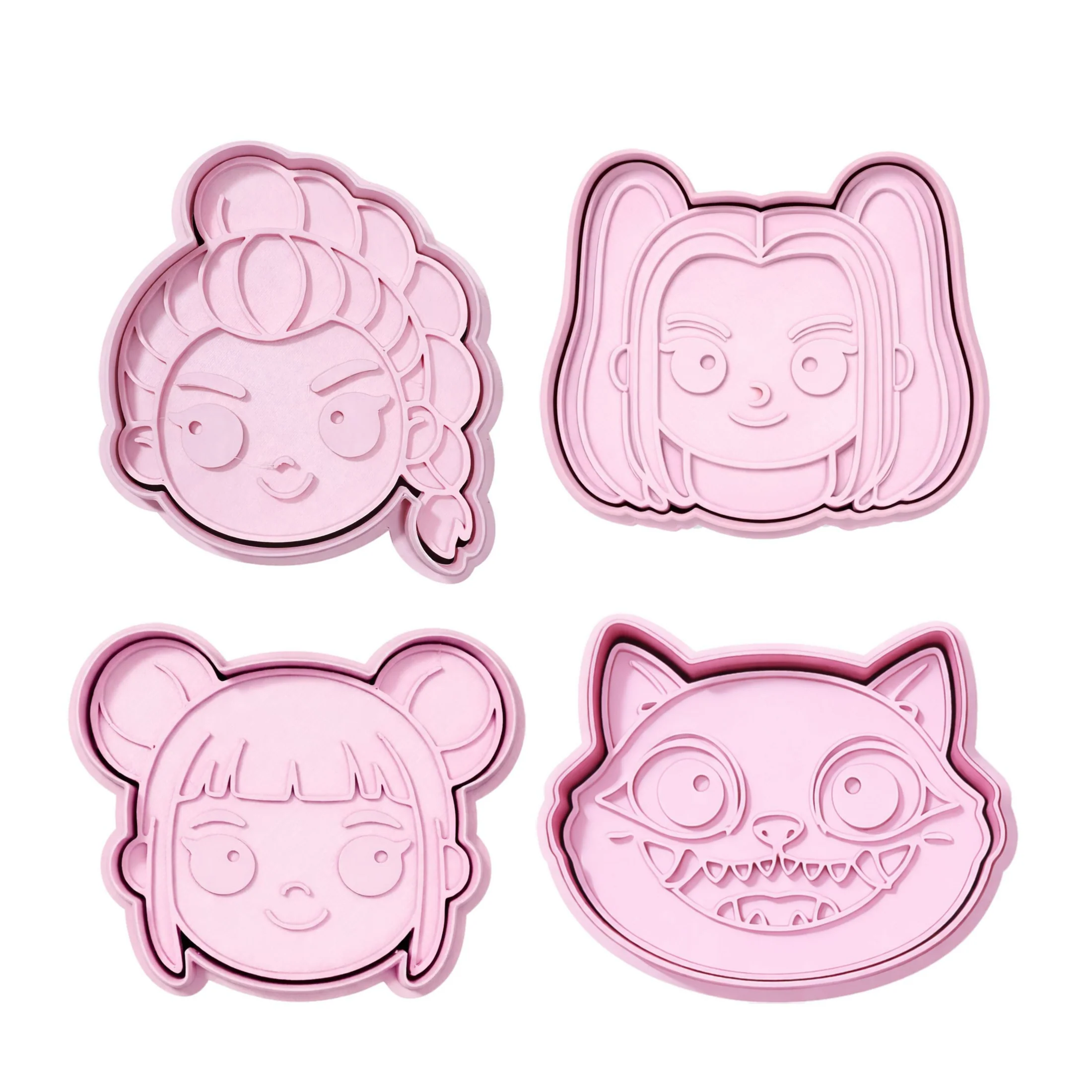 4 Mini Cortadores K-Pop