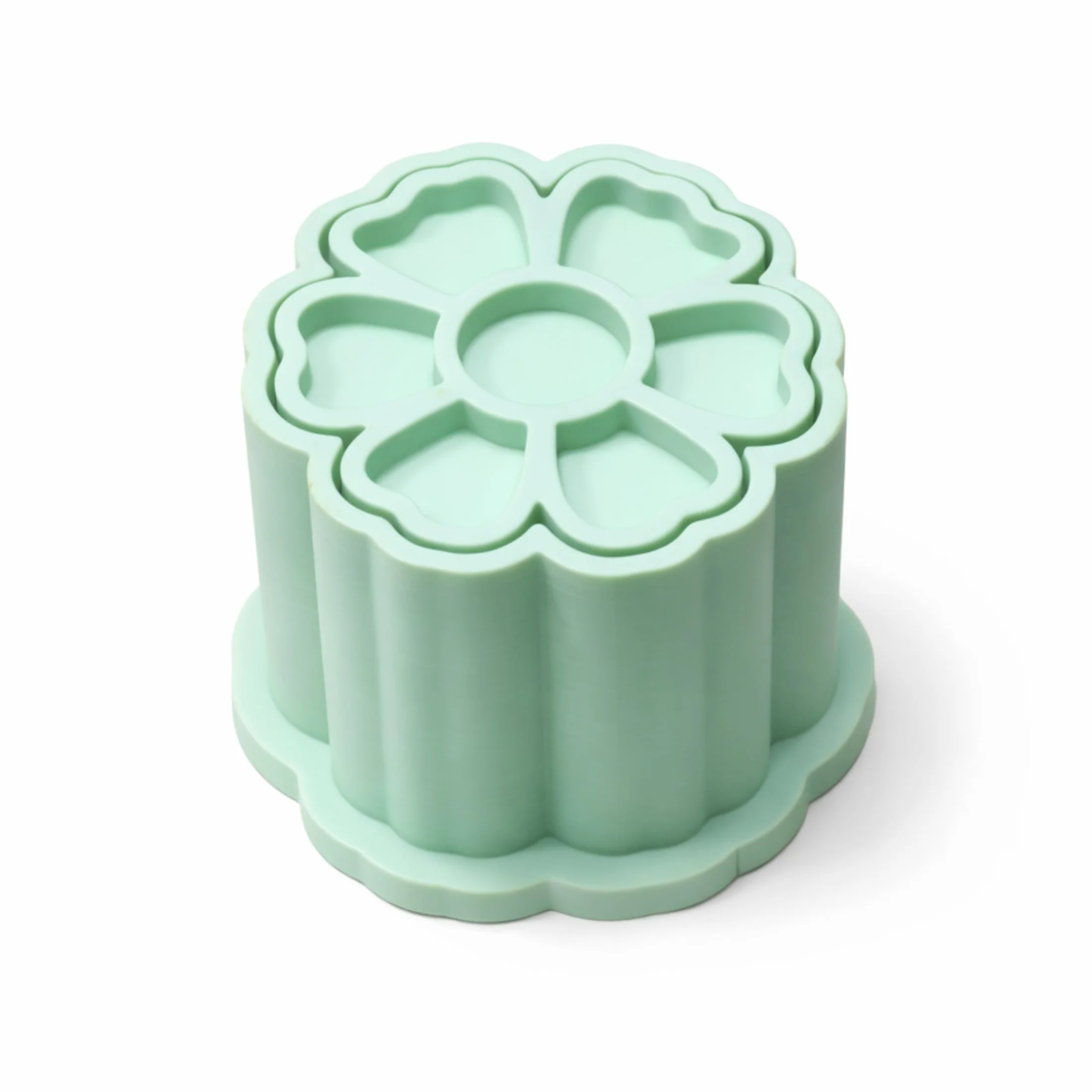 Molde com Carimbo para Brigadeiro Flor 1 