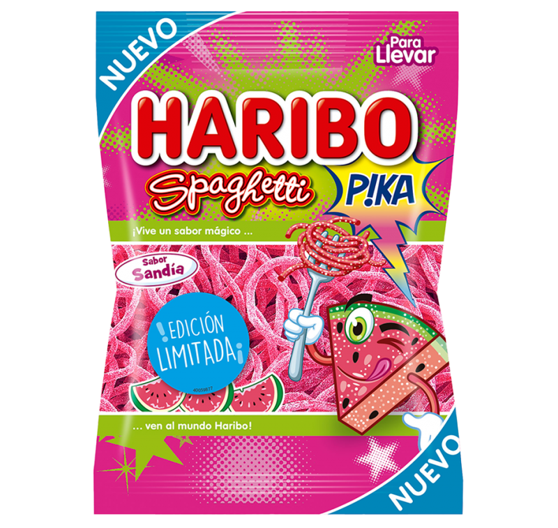 Haribo 75g Esparguete Melancia Pica