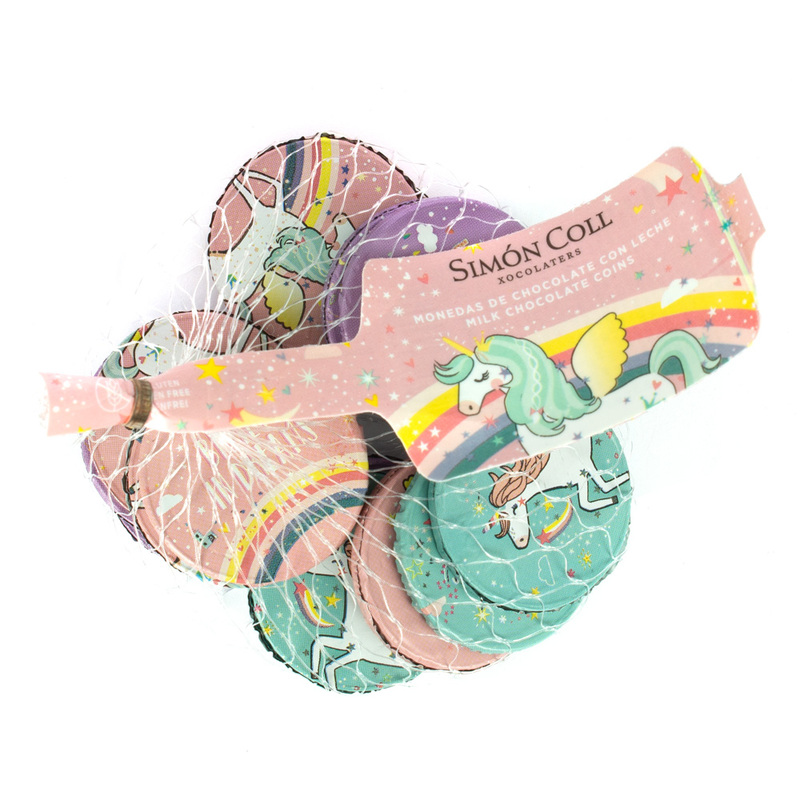Moedas de Chocolate Unicórnio 41g