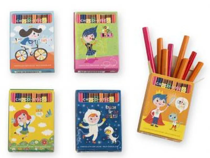 Lápis de Chocolate de Leite