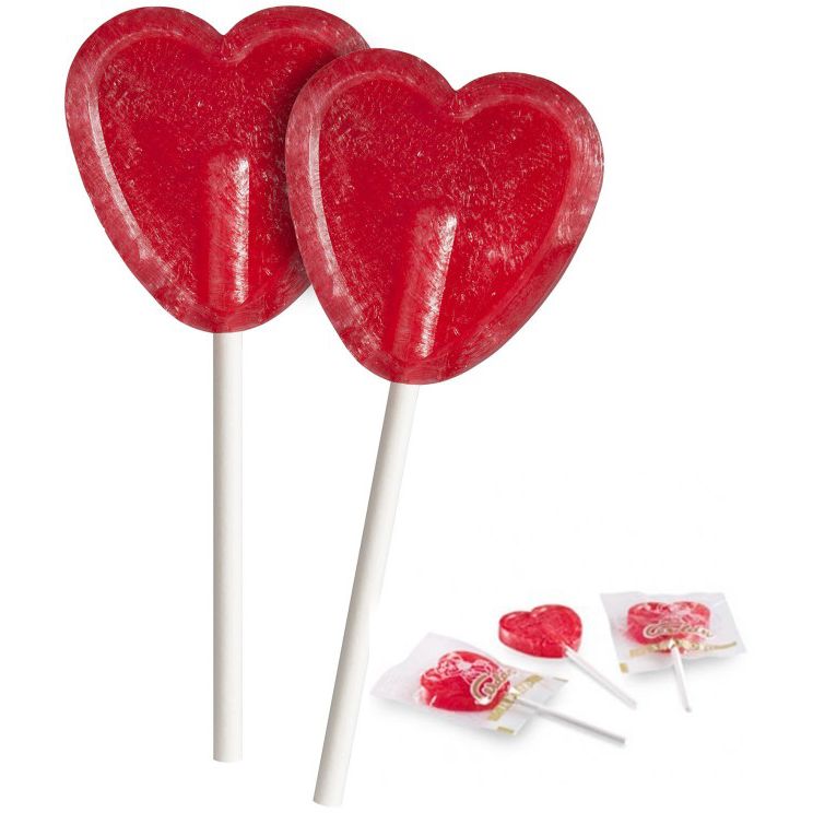 Chupa Coração Vermelho