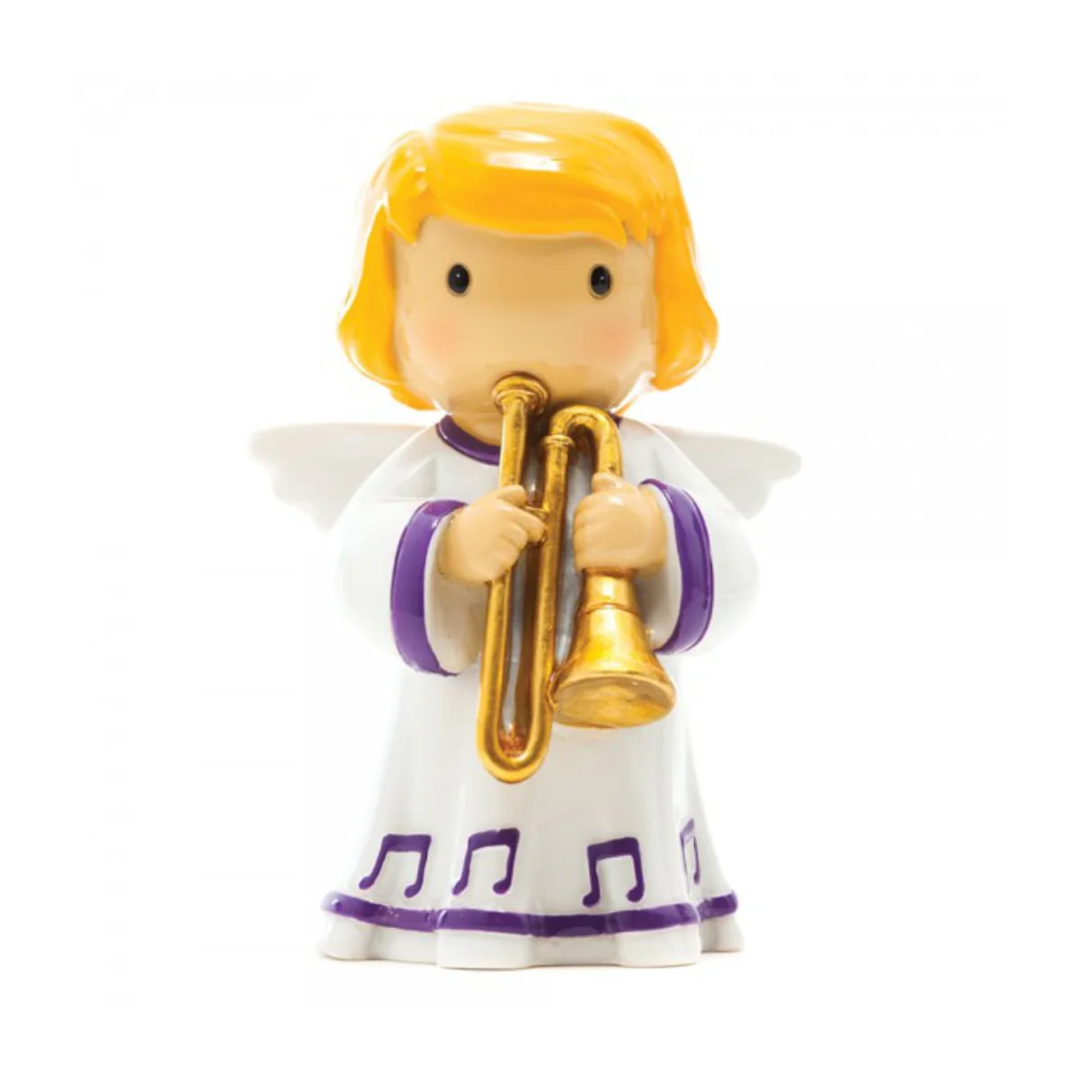 Figura Anjo Fevereiro Corneta