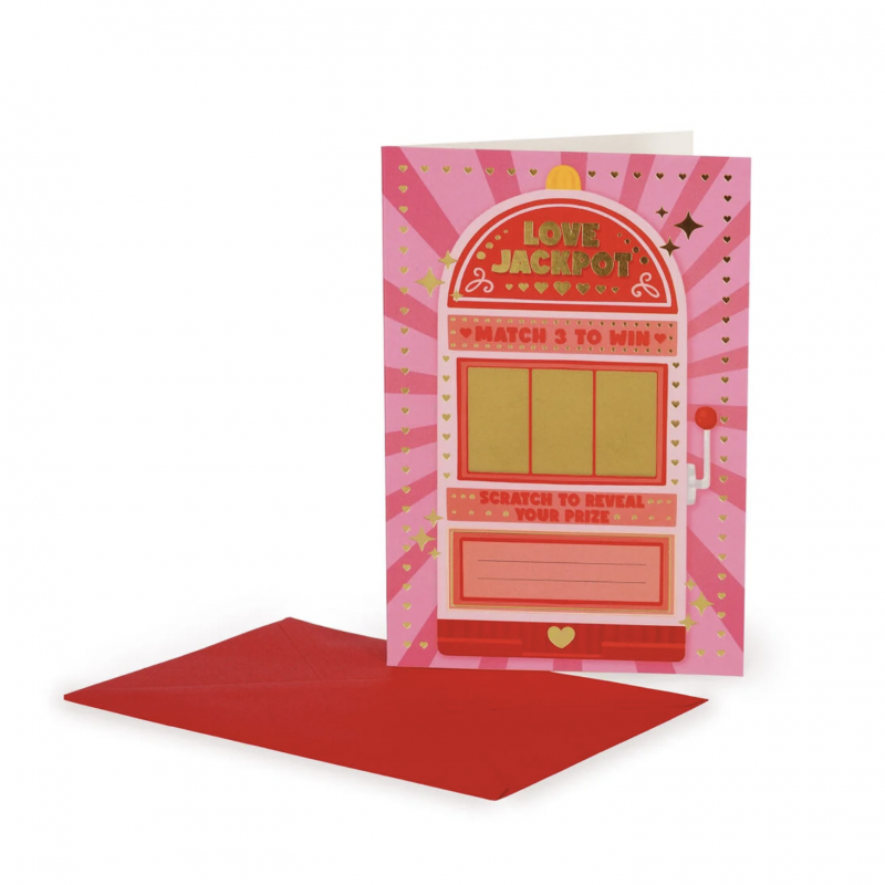 Postal com Raspadinha Jackpot