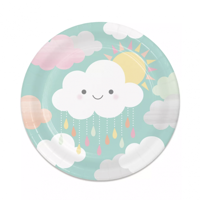 Pratos Sunshine Baby Showers