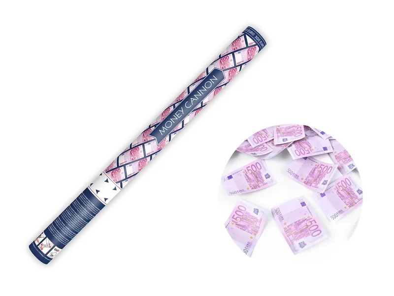 Canhão Confetti Notas 500