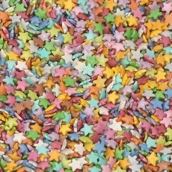 Sprinkles Estrelas Coloridas Médias 55g