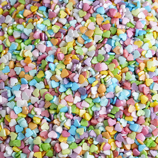Sprinkles Corações Coloridos Pequenos 60g
