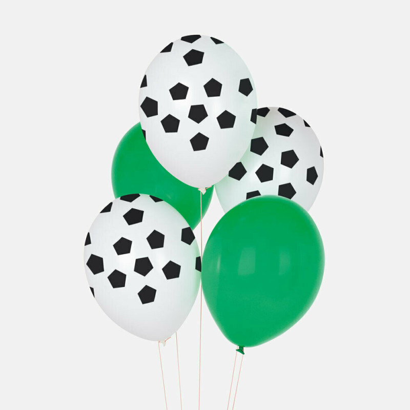 5 Balões Futebol
