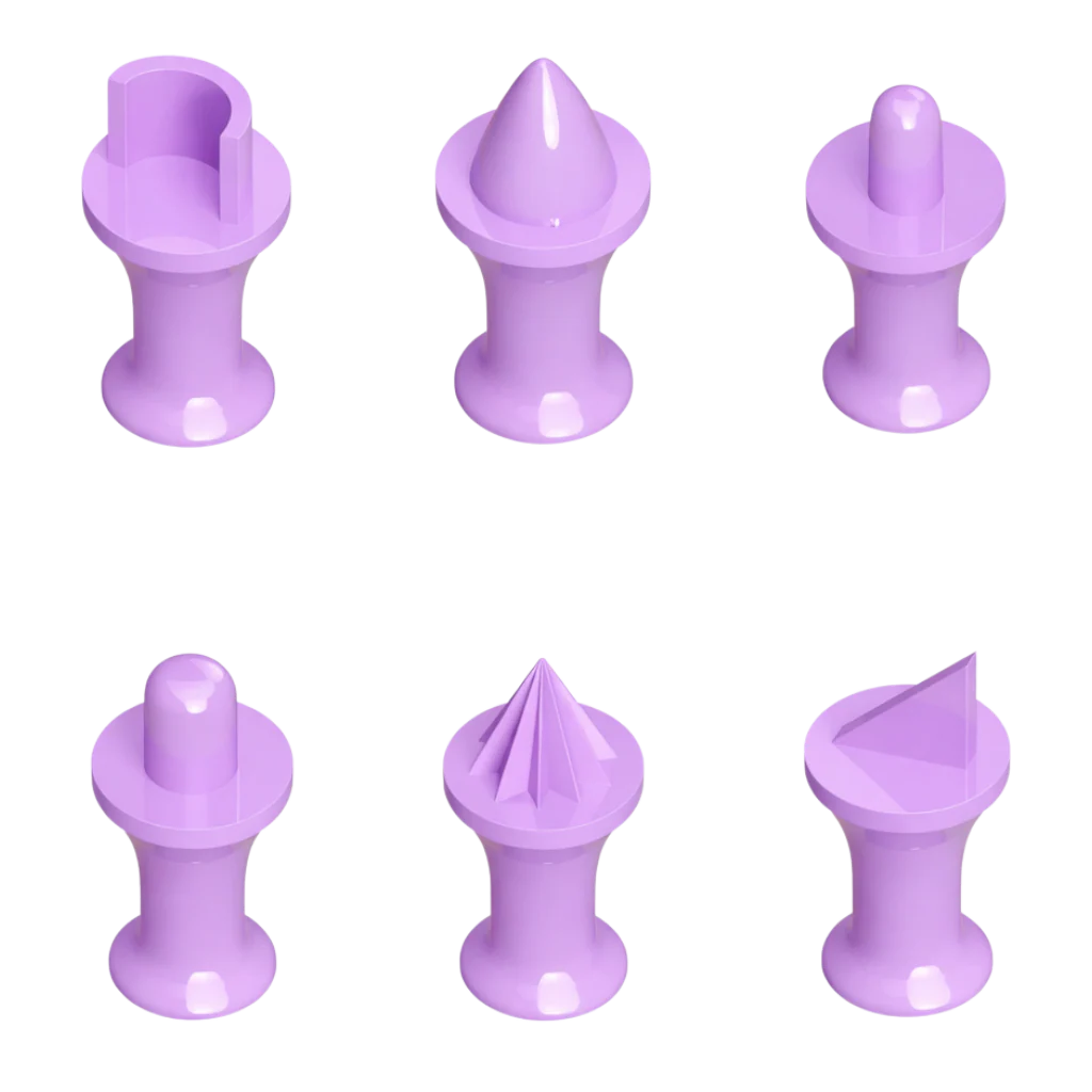 6 Carimbos Brigadeiro - Marcadores