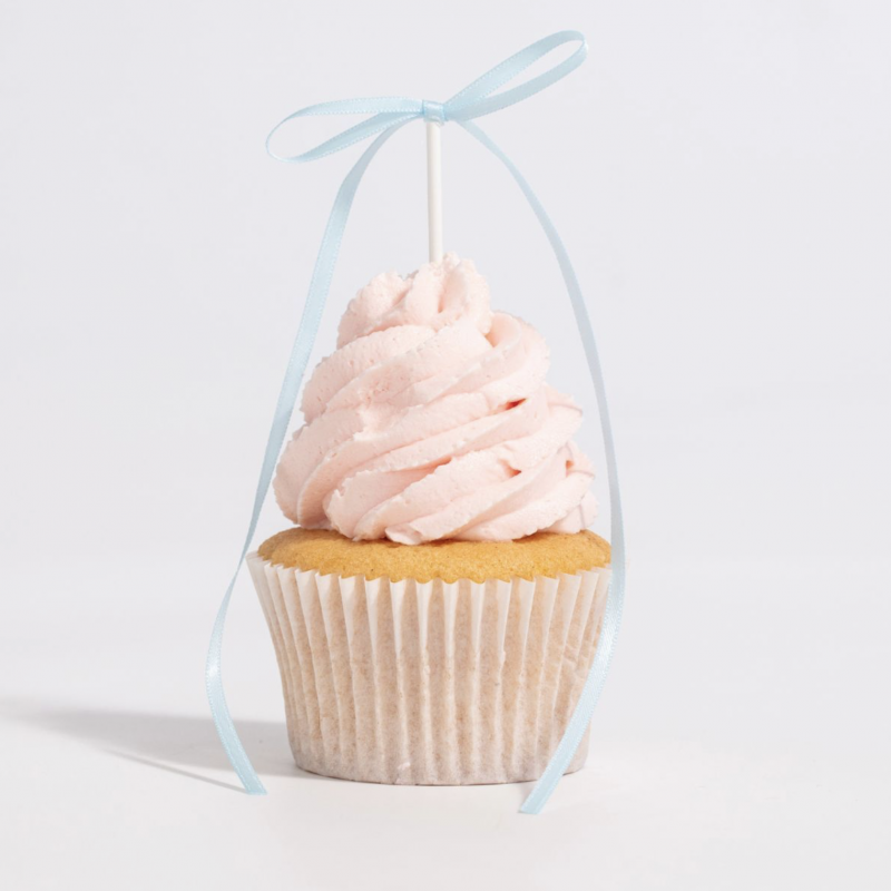 8 Toppers Laço Azul