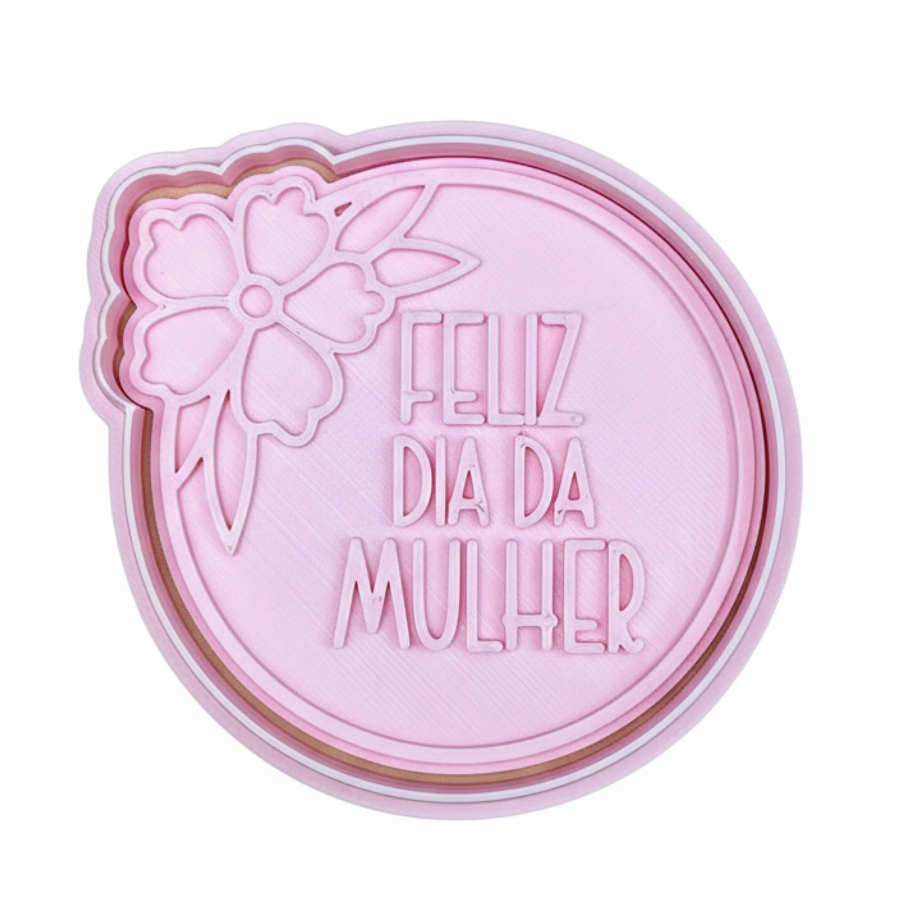 Cortador Feliz Dia da Mulher