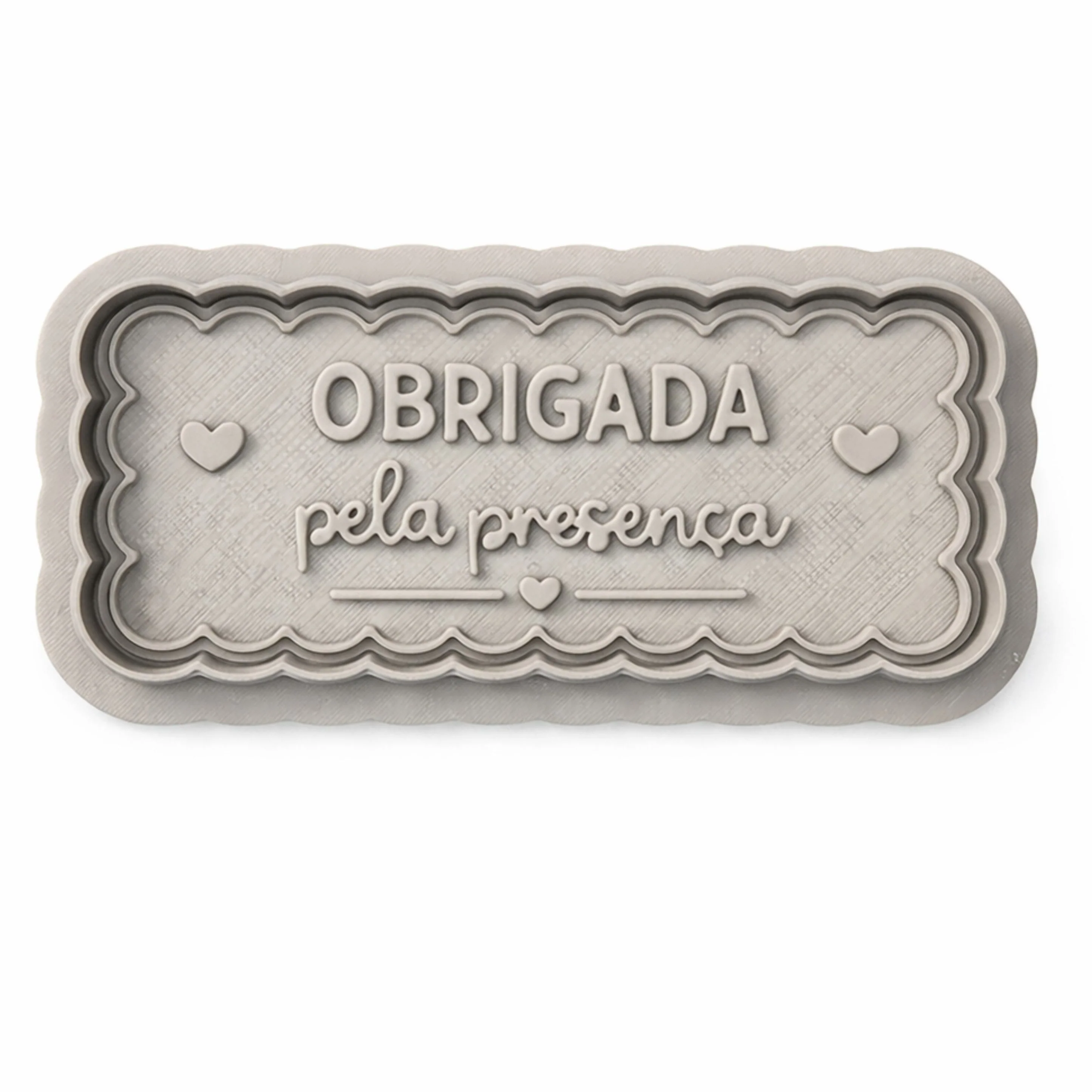 Cortador Obrigada pela Presença