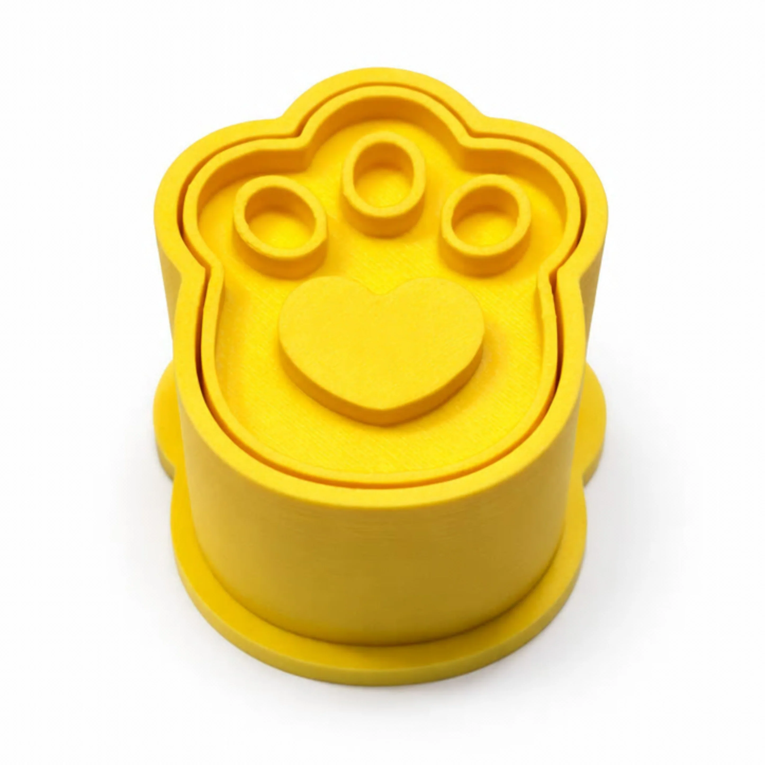 Molde com Carimbo para Brigadeiro Patinha de Coelho