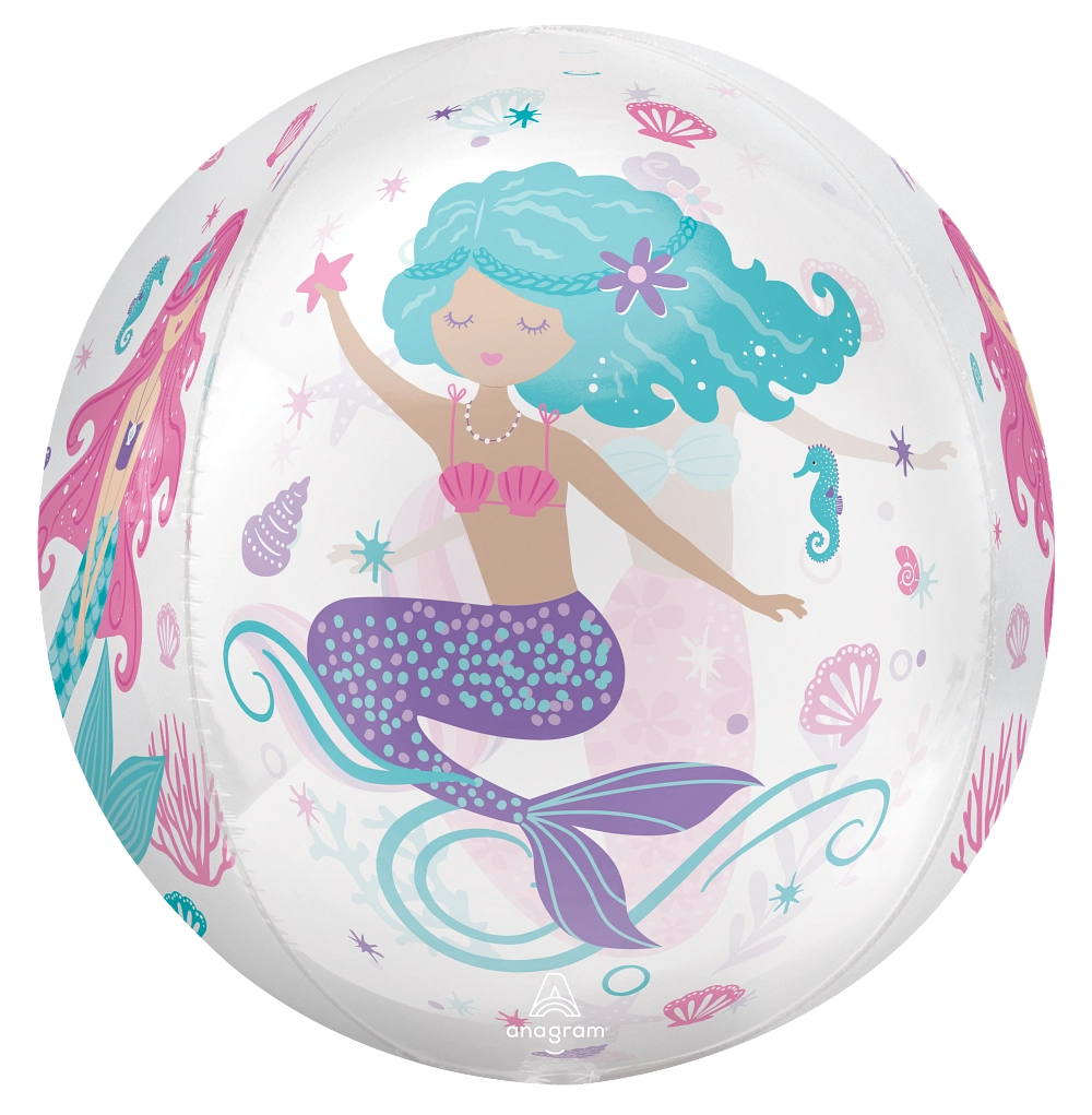Balão Orbz Sereias