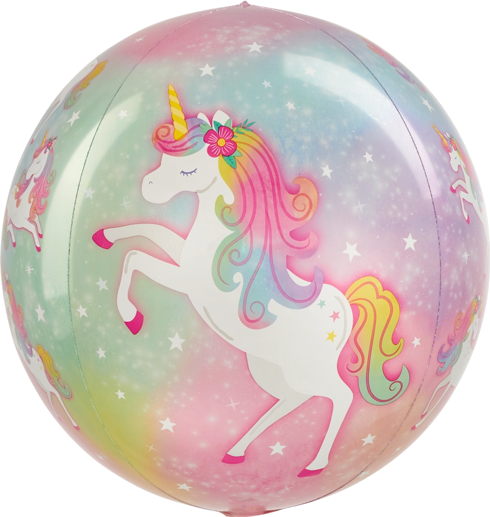 Balão Orbz Unicórnios