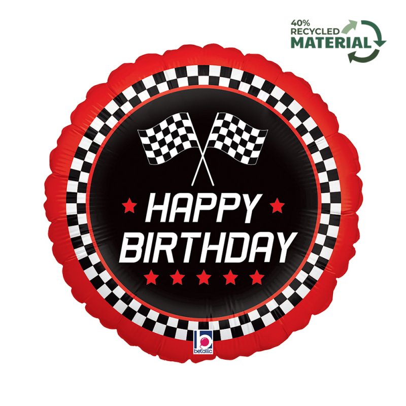 Balão Happy Birthday Corridas