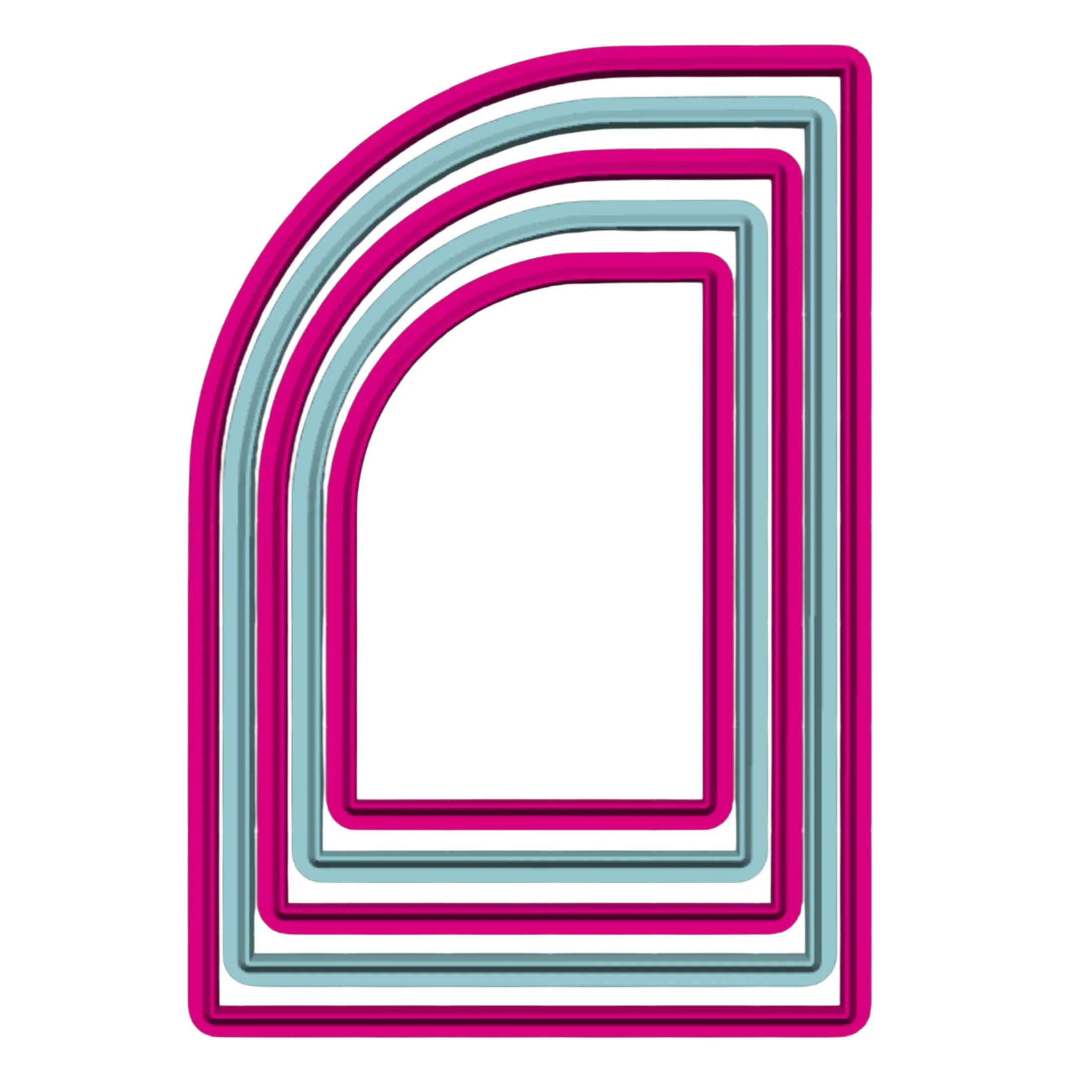 5 Cortadores Meio Arco