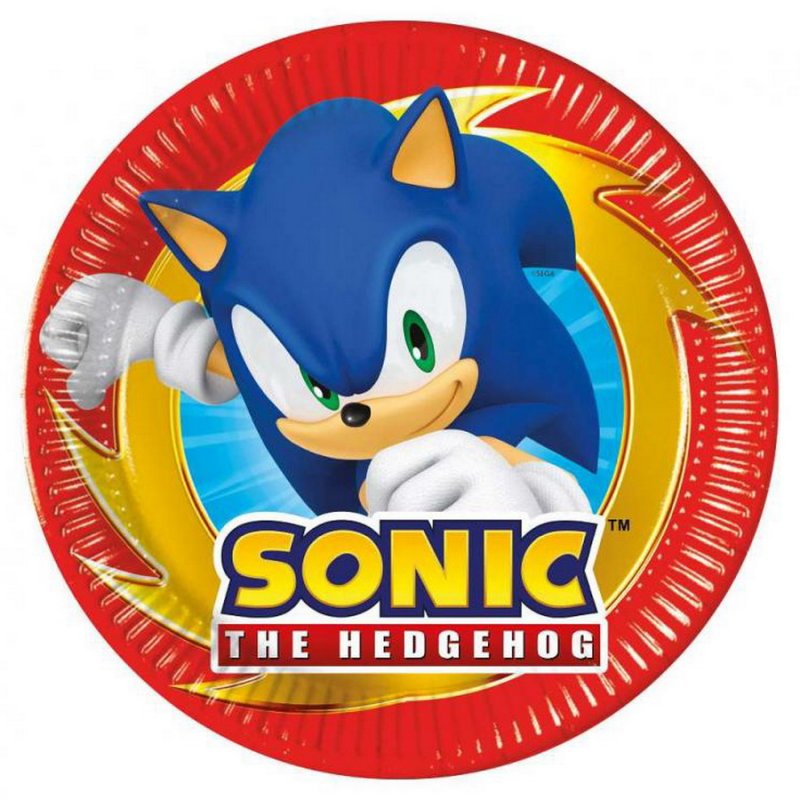 Pratos Pequenos Sonic