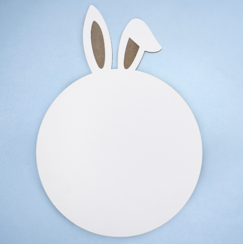 Base MDF Branca com Orelhas 22cm