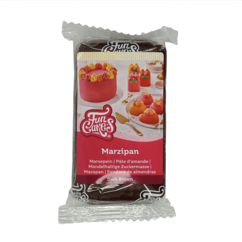 Maçapão Castanho Escuro - 250g