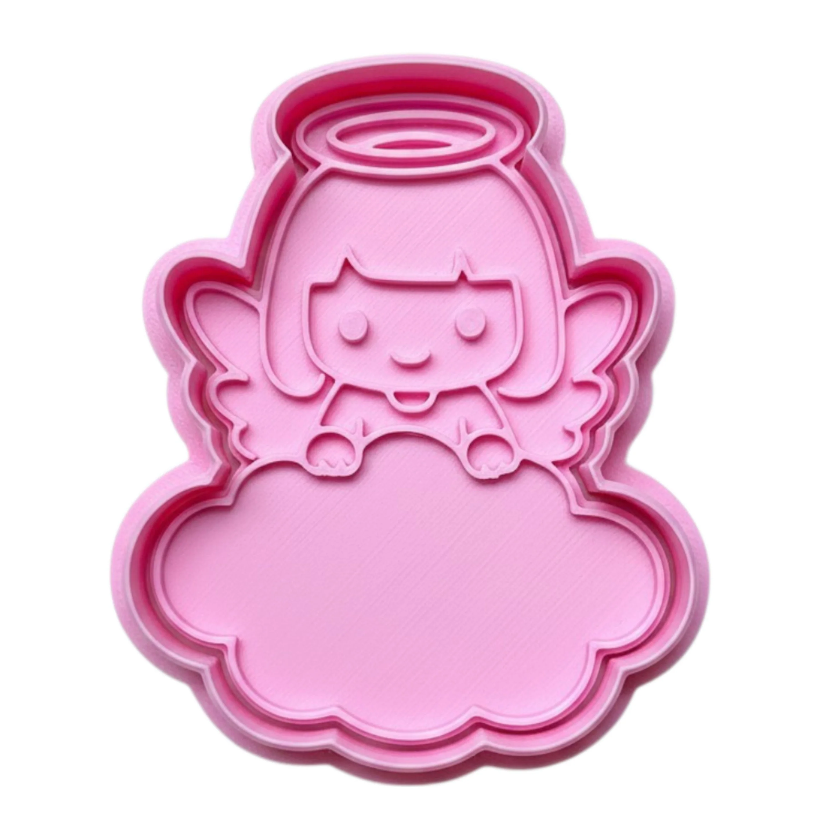 Cortador Anjo Menina com Nuvem