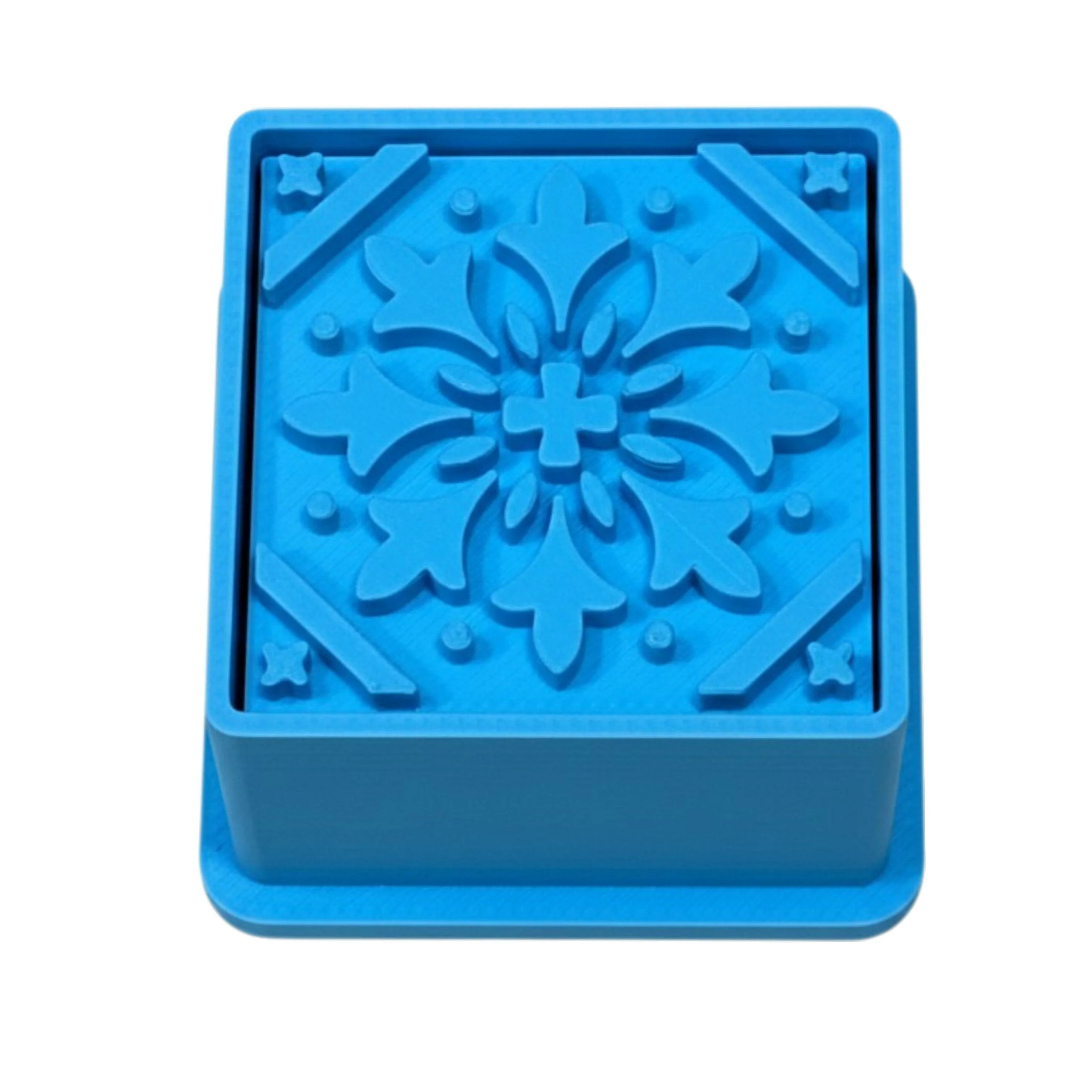 Molde com Carimbo para Brigadeiro Azulejo 8