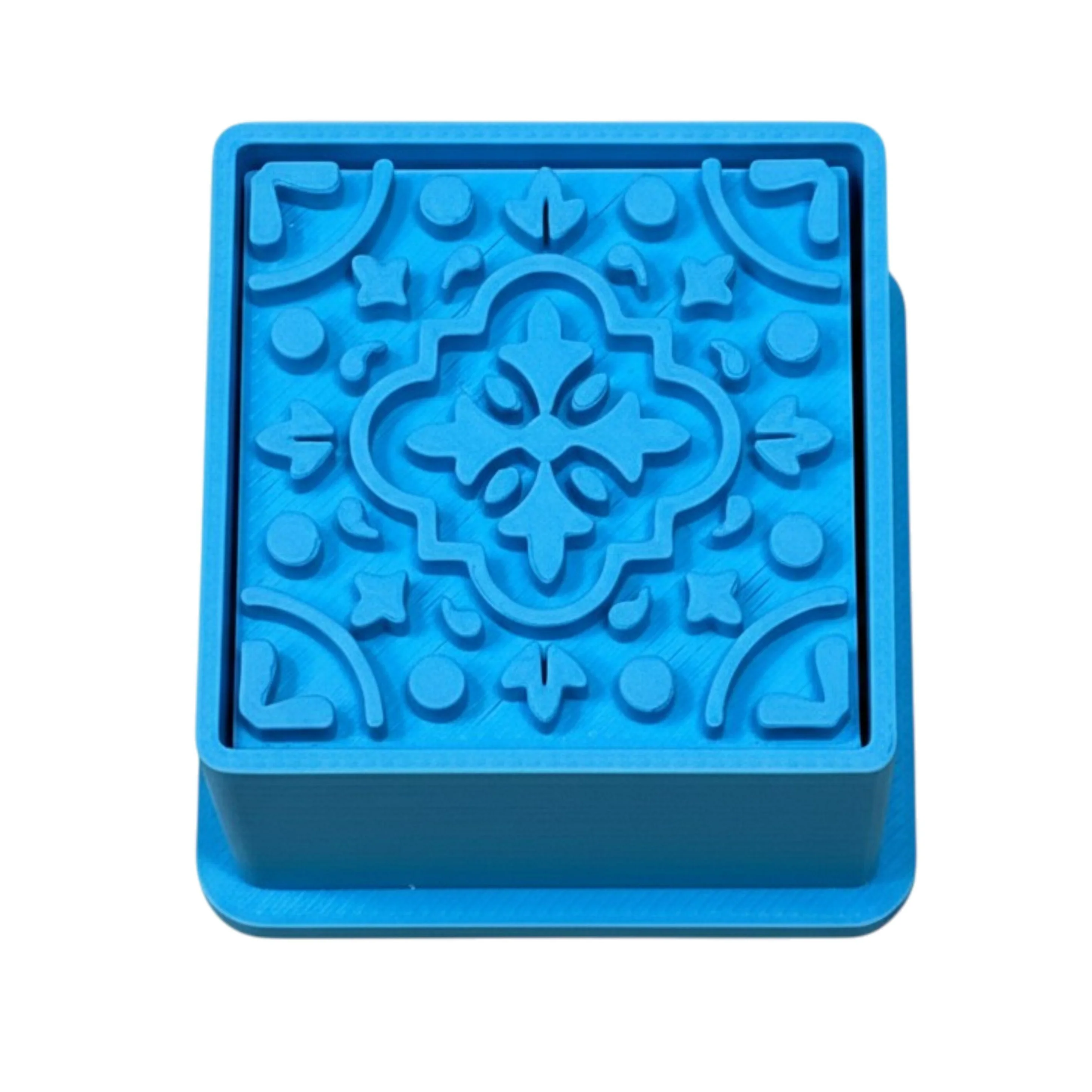 Molde com Carimbo para Brigadeiro Azulejo 6