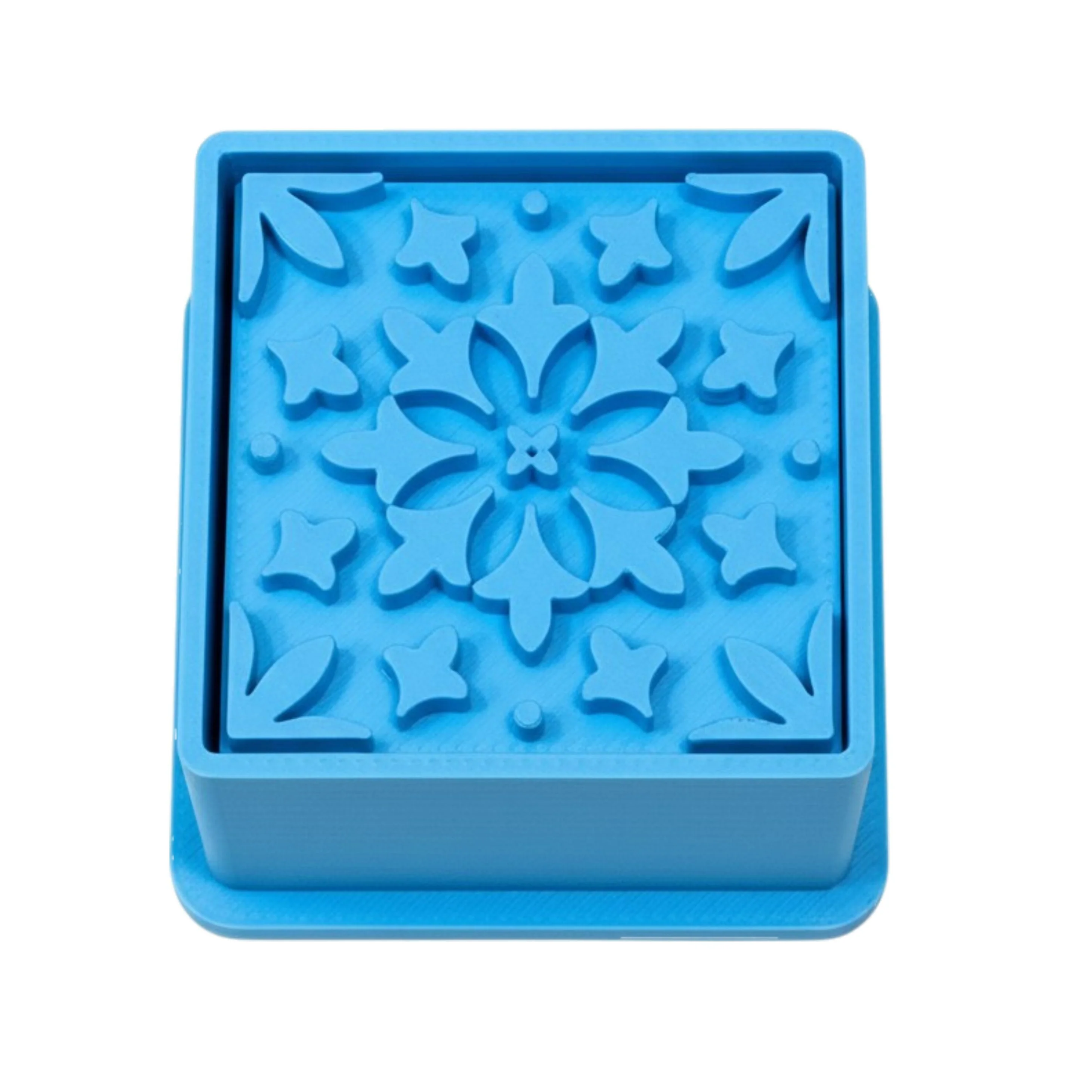 Molde com Carimbo para Brigadeiro Azulejo 2