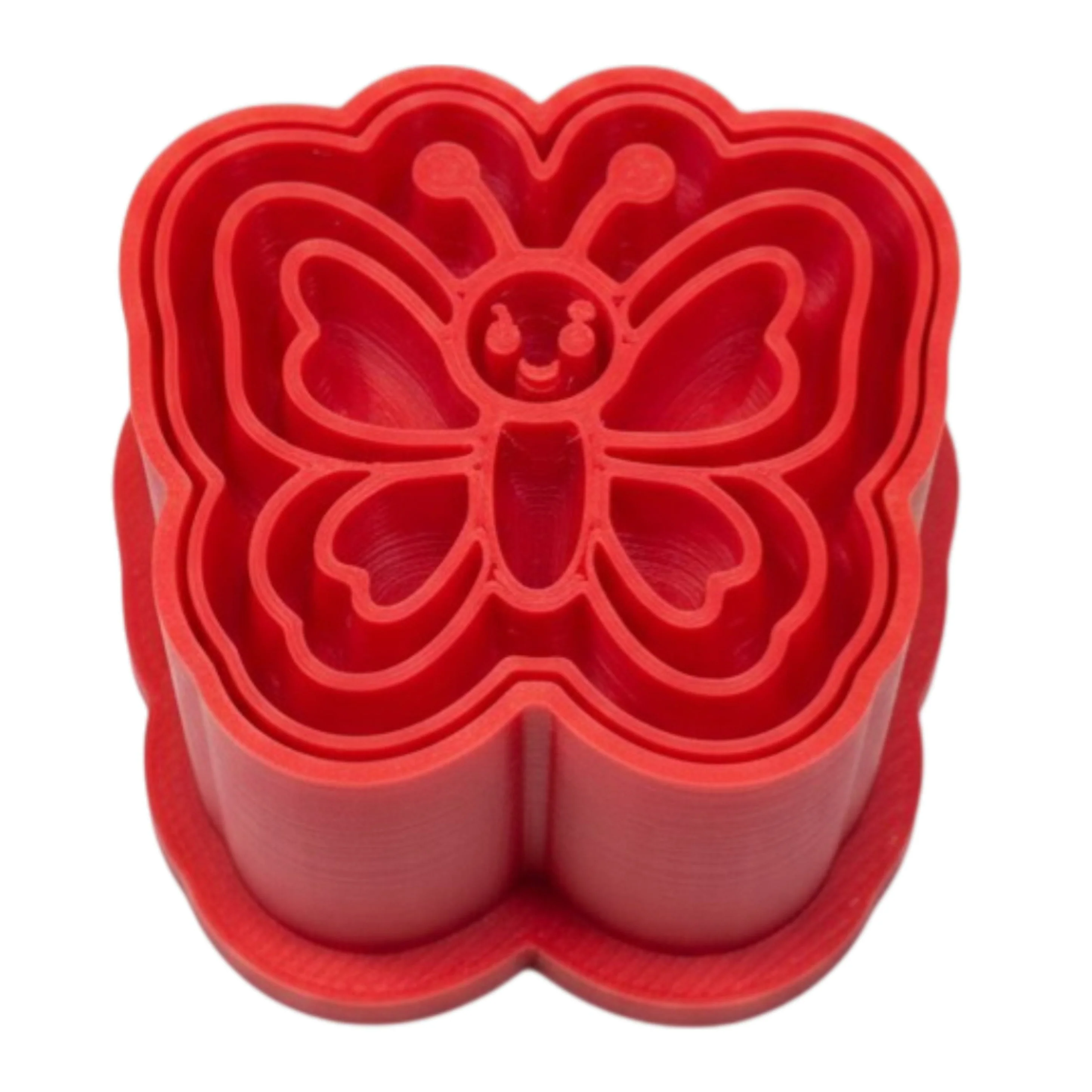 Molde com Carimbo para Brigadeiro Borboleta 1 3D