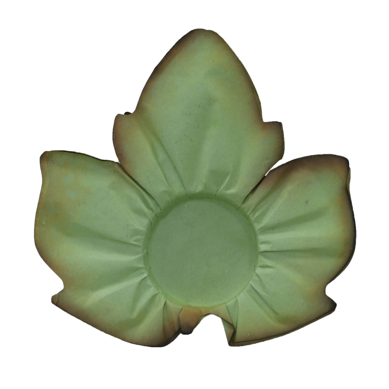 24 Forminhas Folha Capim Seco