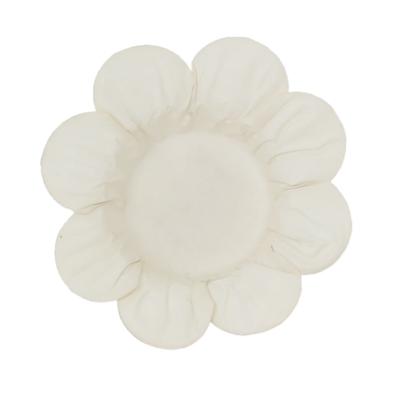 40 Forminhas Cerejeira Off White