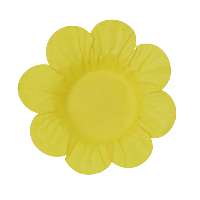 40 Forminhas Cerejeira Amarelo Ouro