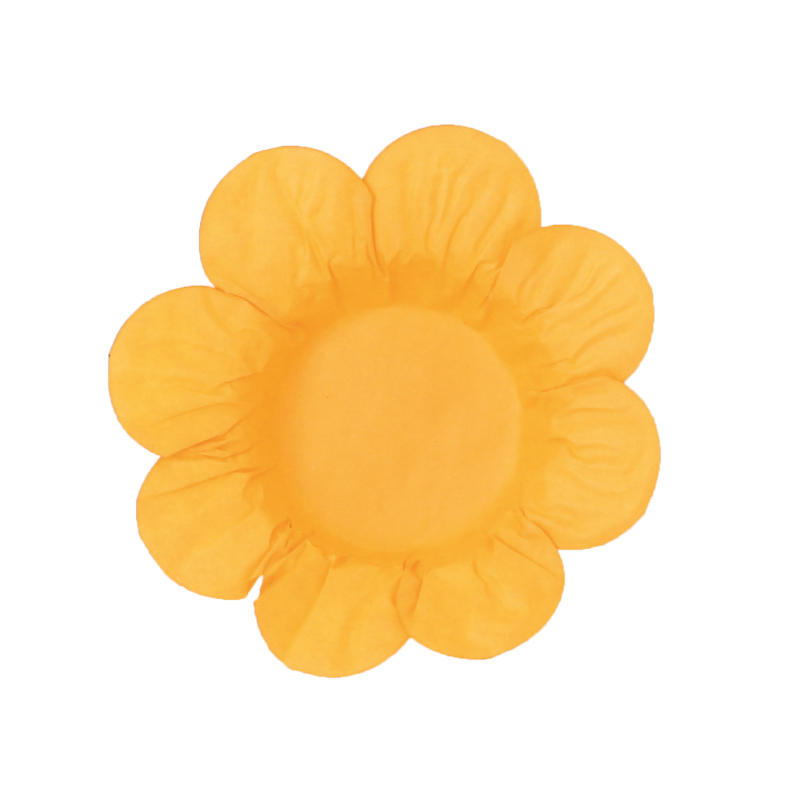 40 Forminhas Cerejeira Amarelo Gema