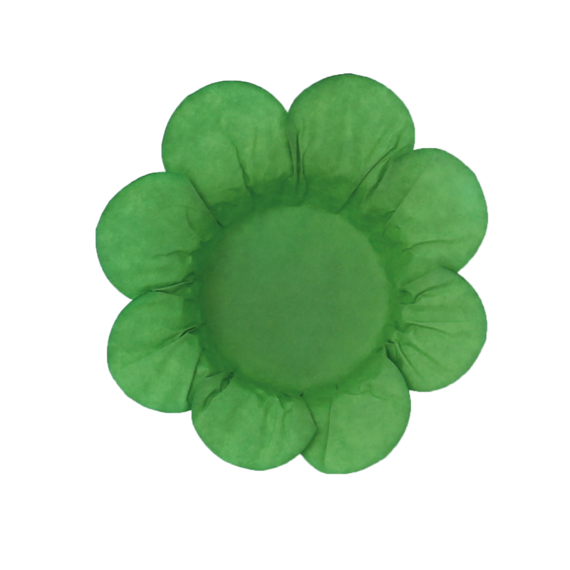 40 Forminhas Cerejeira Verde Folha