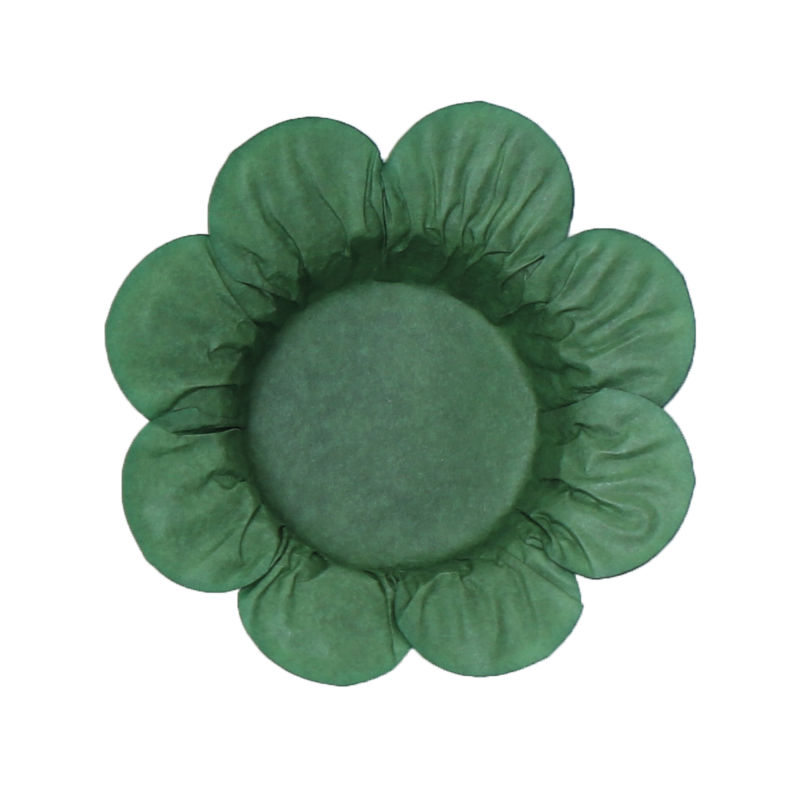 40 Forminhas Cerejeira Verde Musgo