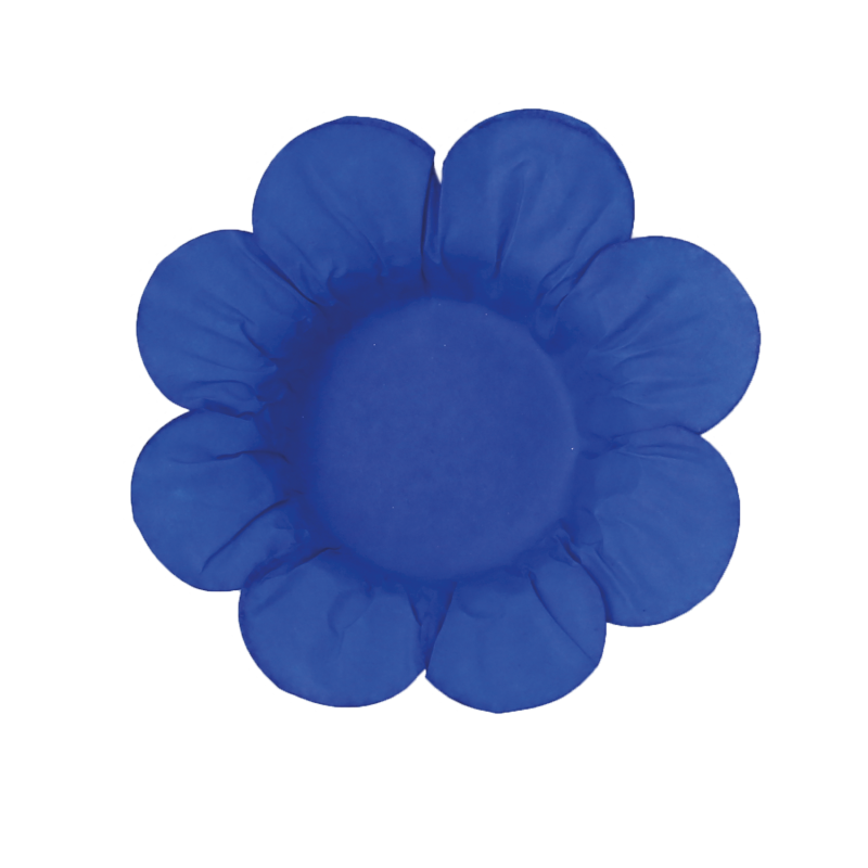 40 Forminhas Cerejeira Azul Real