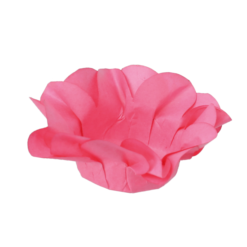 30 Forminhas Açucena Rosa Escuro