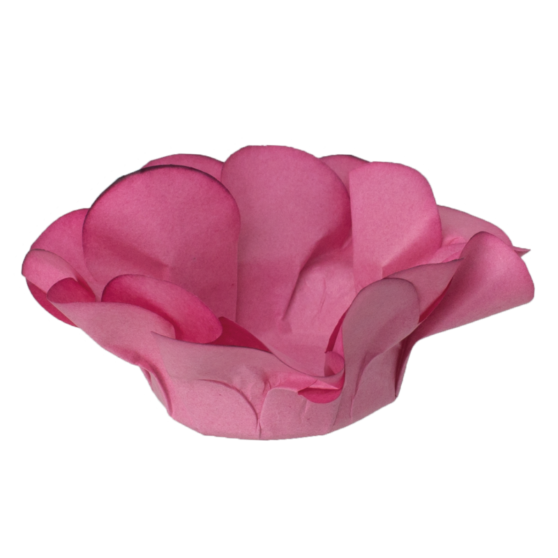 30 Forminhas Açucena Rosa Antigo