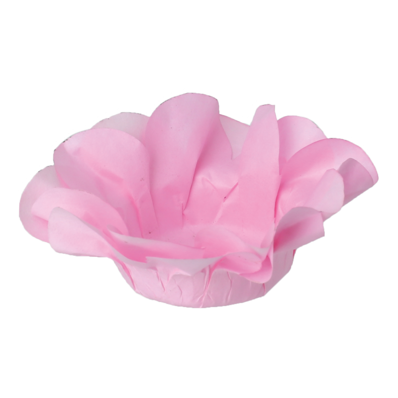 30 Forminhas Açucena Rosa Bebé