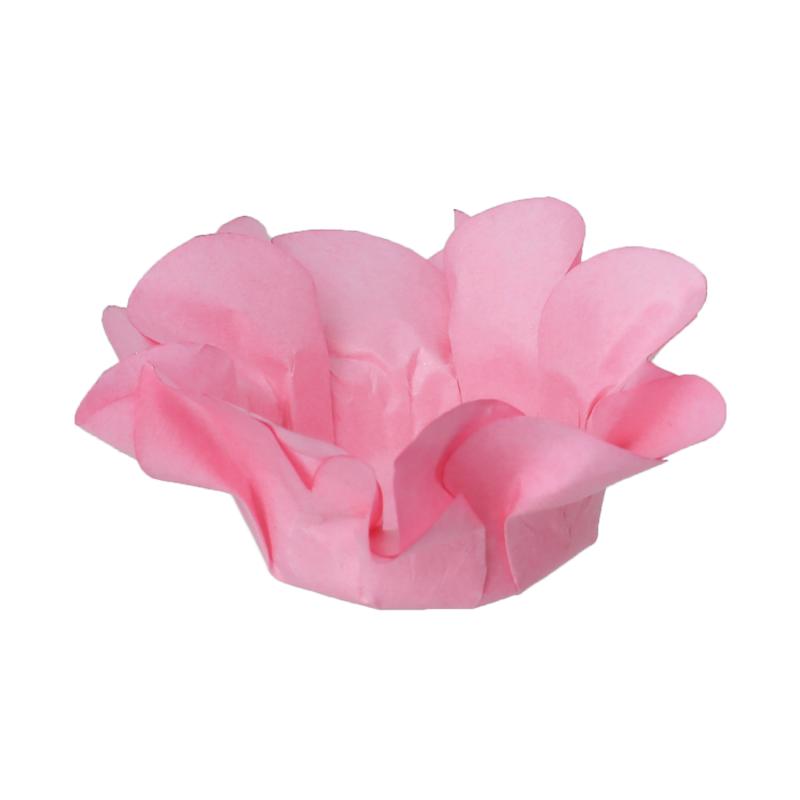 30 Forminhas Açucena Rosa Claro