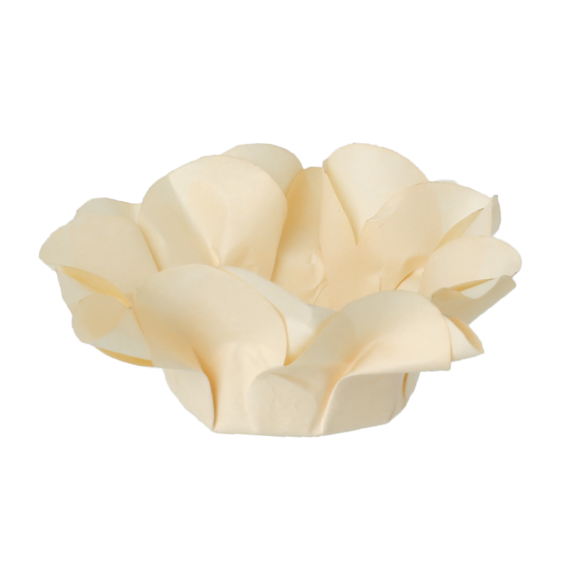 30 Forminhas Açucena Marfim